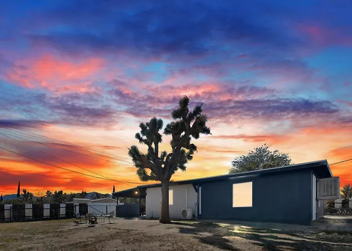 Desert Serenity In Yucca/Joshua Tree W/Ac & Fire Pit