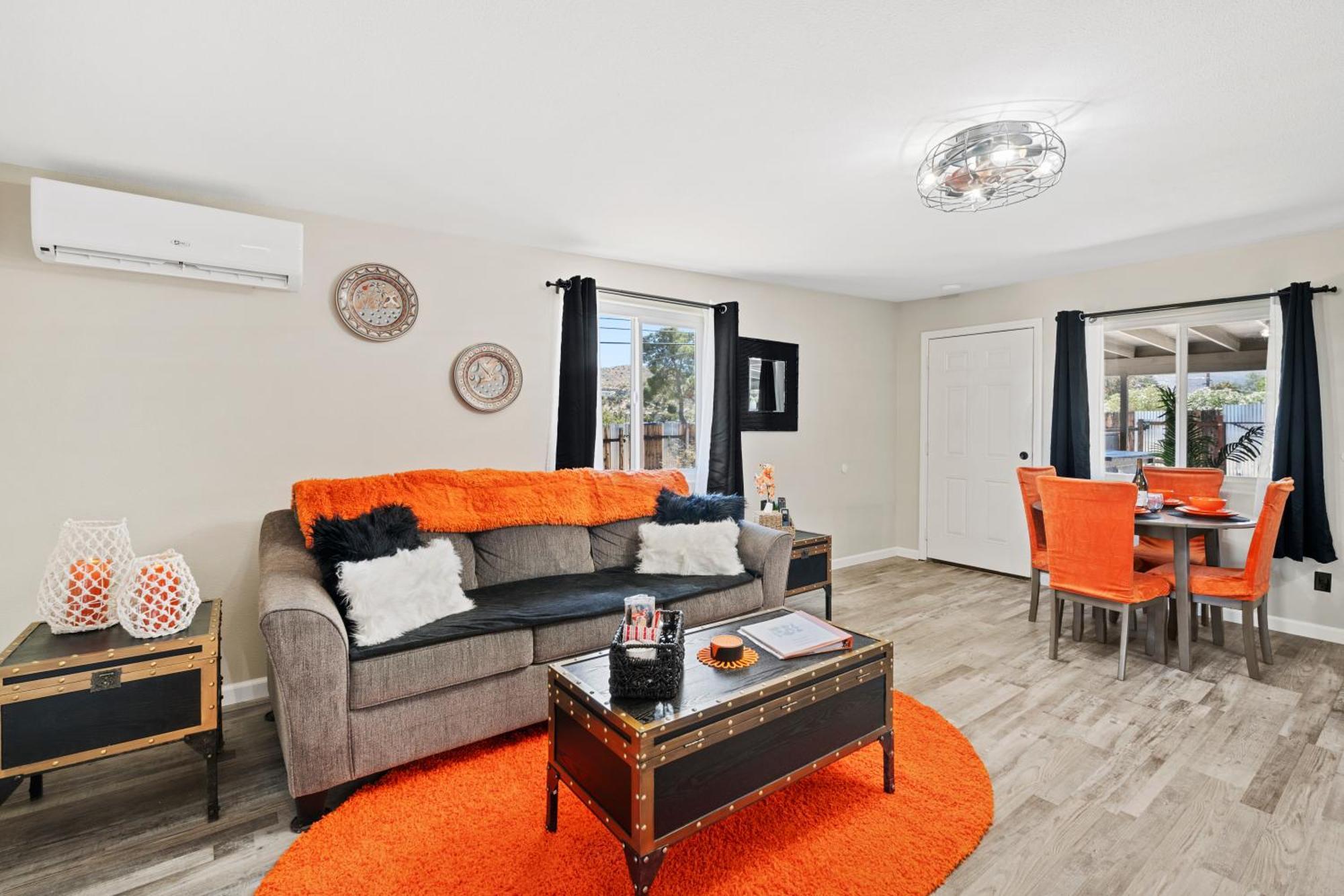 Desert Serenity In Yucca/joshua Tree W/ac & Fire Pit Apartment